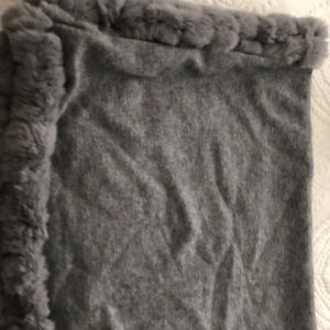 Wrap with Rabbit Fur